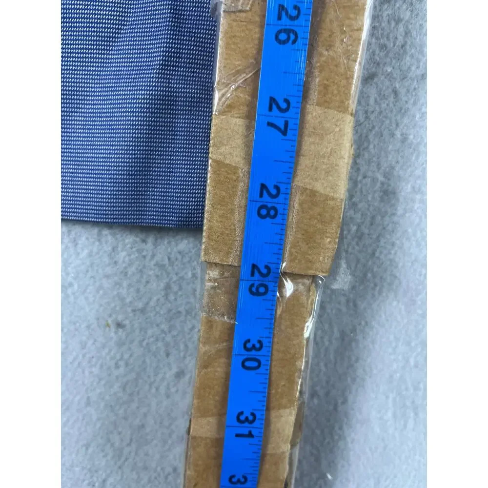 Banana Republic Pants Men 34x32 Blue Non-Iron Tailored Slim Fit Chino Work Dress